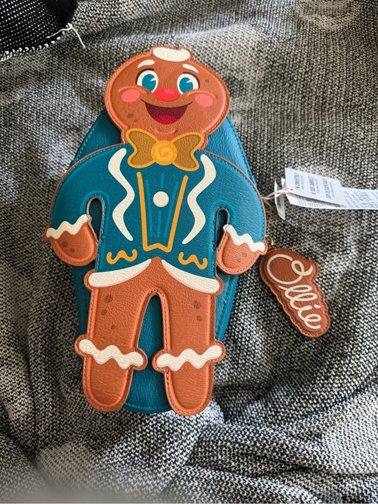 Loungefly Handbags - Loungefly Disney Hollywood Studios “Jollywood”Gingerbread Ollie Crossbody Bag